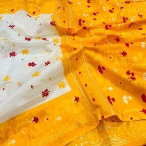 Half silk screen print sharee