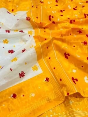 Half silk screen print sharee