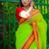 Half silk modhurai sharee