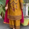 Sequence Embroidery Three Piece
